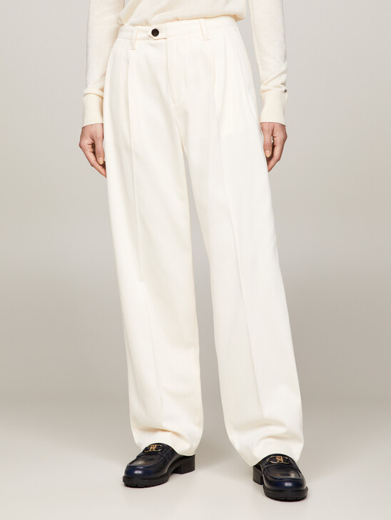 FSYSM Wide-Leg Pants Women's Fall/Winter High-Waist Drape Casual Thick  Loose Straight-Leg Pants (Color : A, Size : S Code) : : Clothing,  Shoes & Accessories