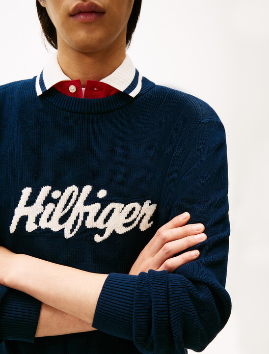 Seasonal Logo Jacquard Sweater