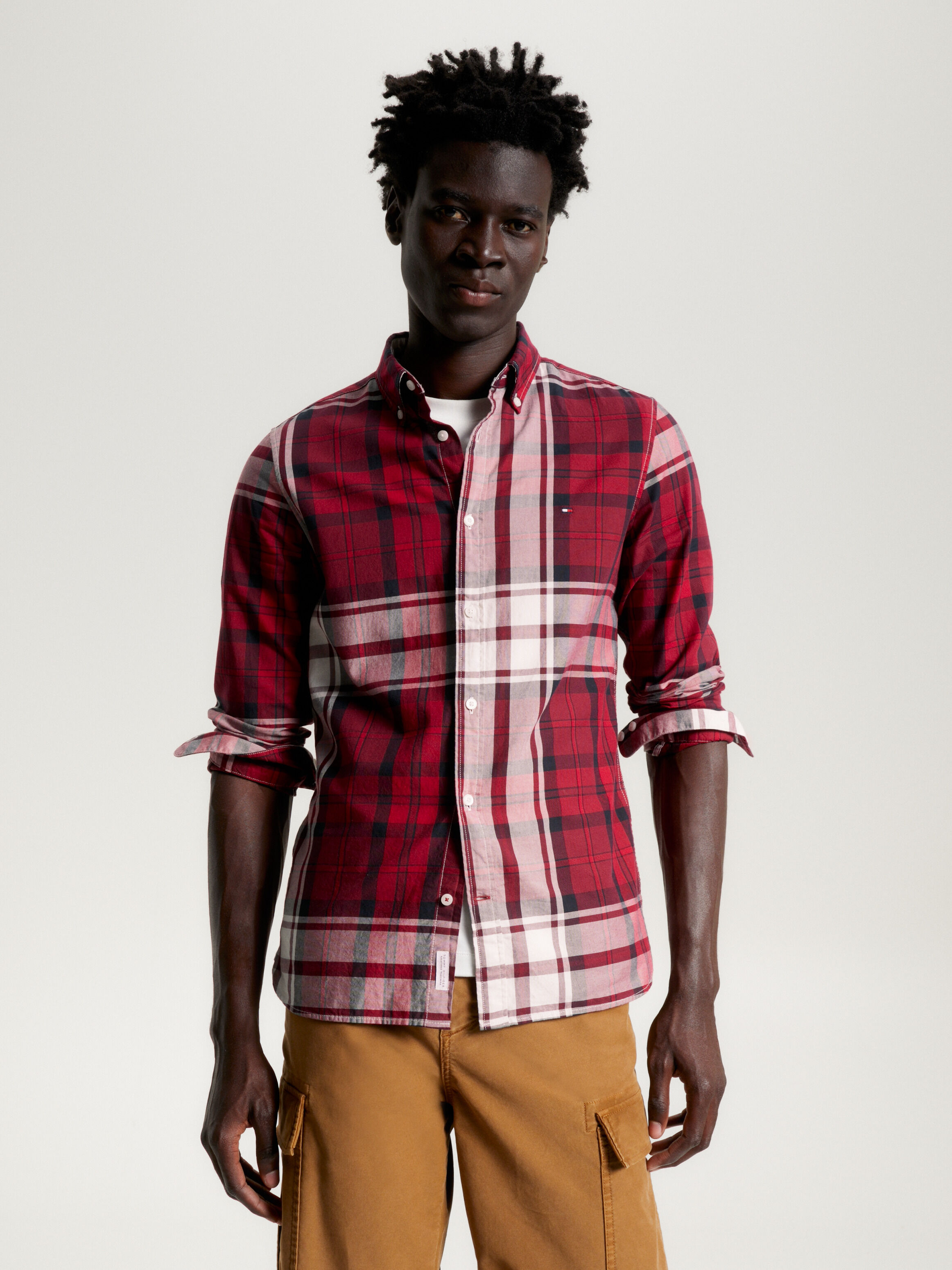 Mens tommy cheap hilfiger shirts sale