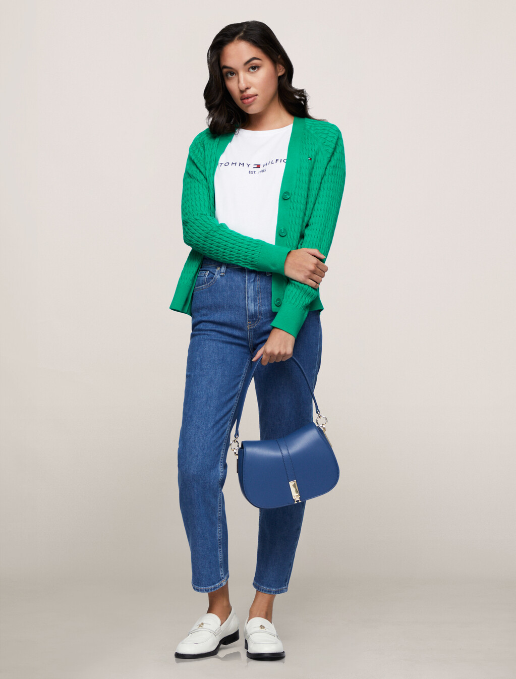 Organic Cotton Logo T-Shirt, White, hi-res