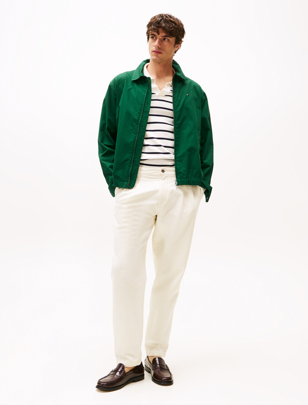 Lightweight Regular Fit Ivy Jacket, Ornamental Green, hi-res