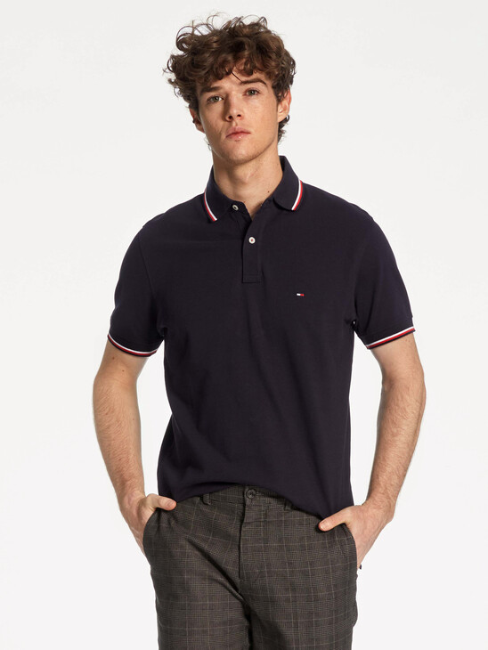 TIPPED ORGANIC COTTON POLO TIPPED ORGANIC COTTON POLO