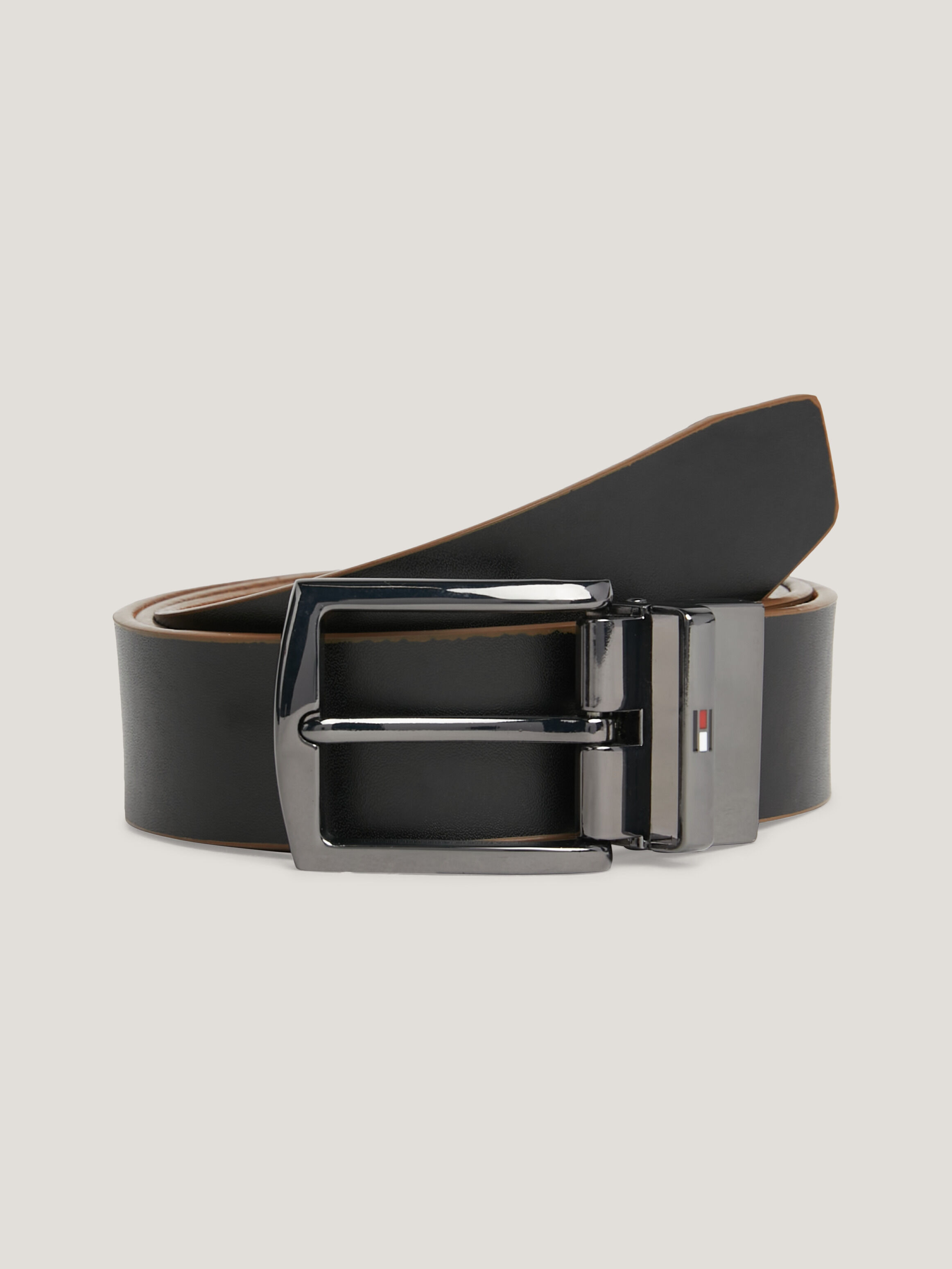 Tommy hilfiger men's leather belt sale