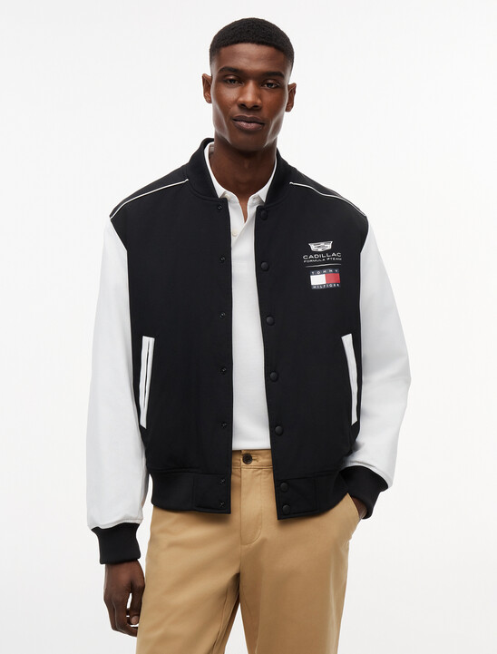 TH x Cadillac Formula 1&reg; Team Back Logo Varsity Jacket