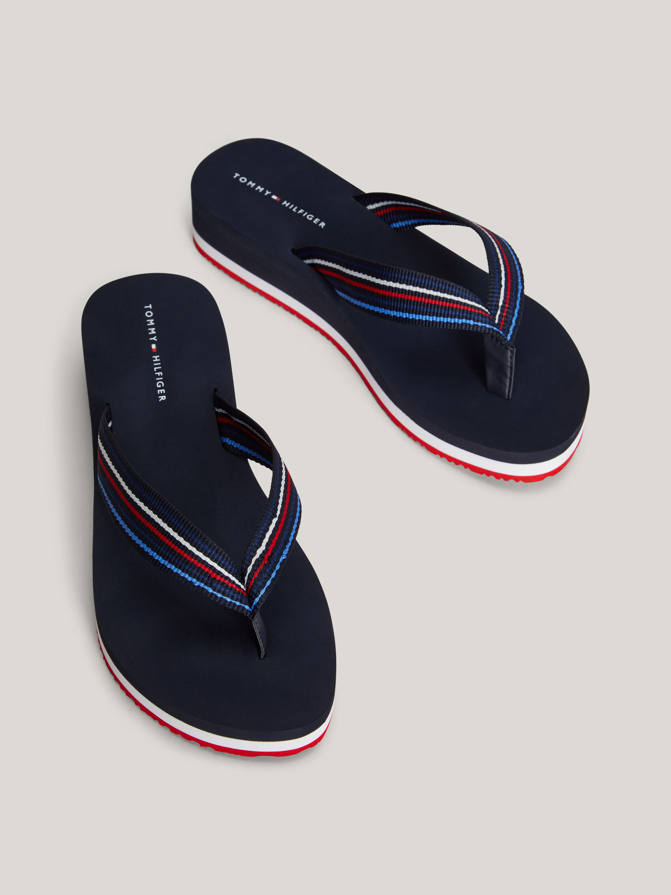 Tommy hilfiger wedge beach sandals on sale