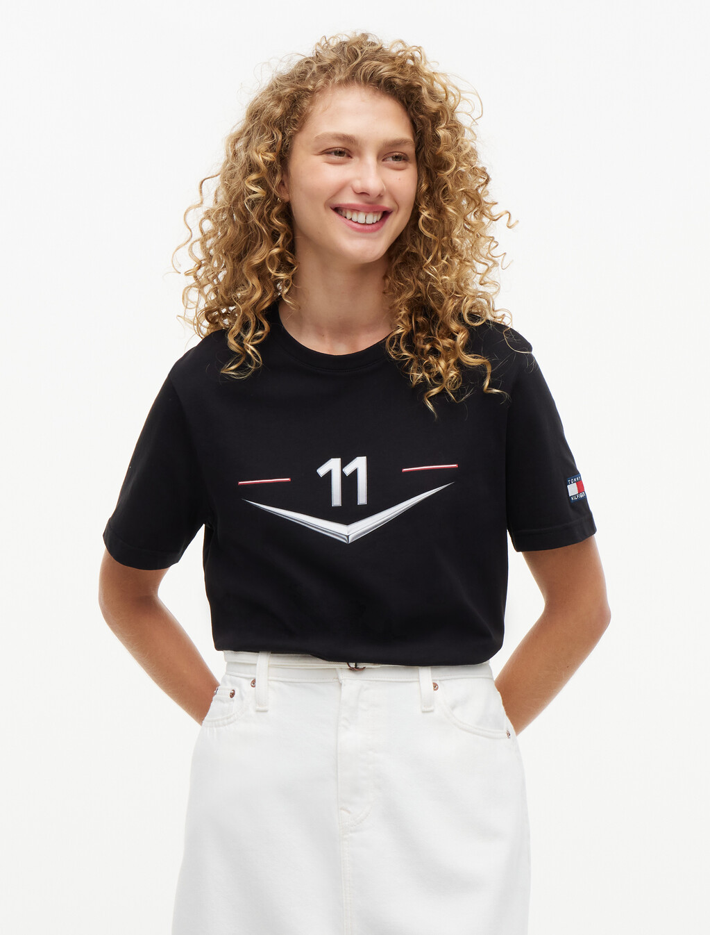 TH x Cadillac Formula 1&reg; Team T-Shirt, Black, hi-res