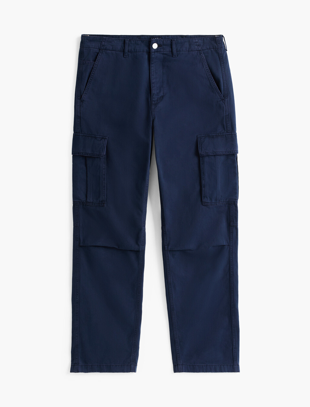 Relaxed Cargo Trousers, Dark Night Navy, hi-res