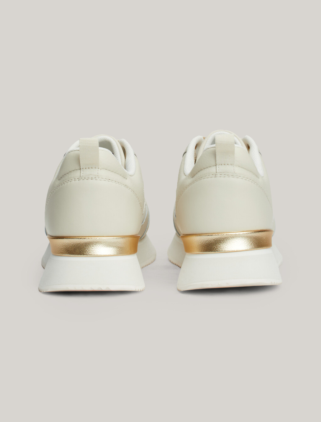 Leather TH Monogram Runner Trainers, Newsprint, hi-res