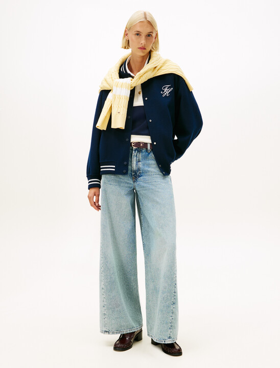 Twist '70s High Rise Wide Leg Jeans