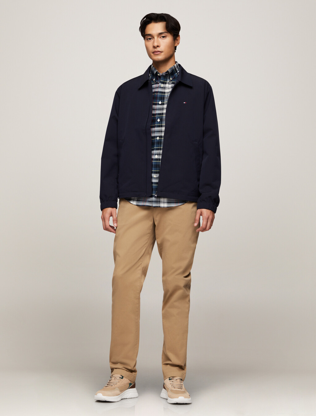 Heritage Plaid Oxford Shirt, Aegean Sea / Allover, hi-res