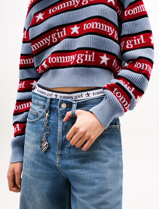 Tommy Girl Relaxed Stripe Jumper