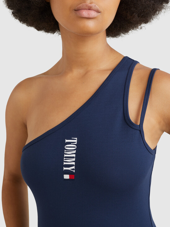 ARCHIVE ONE-SHOULDER BODYCON DRESS