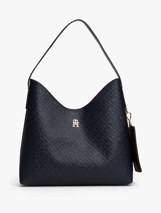 Hilfiger Icon Embossed TH Monogram Shoulder Bag