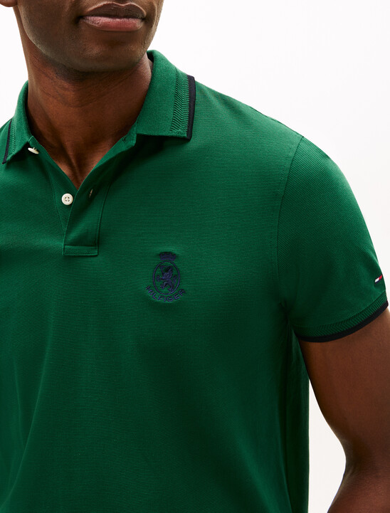 Tommy Crest Tipped Polo