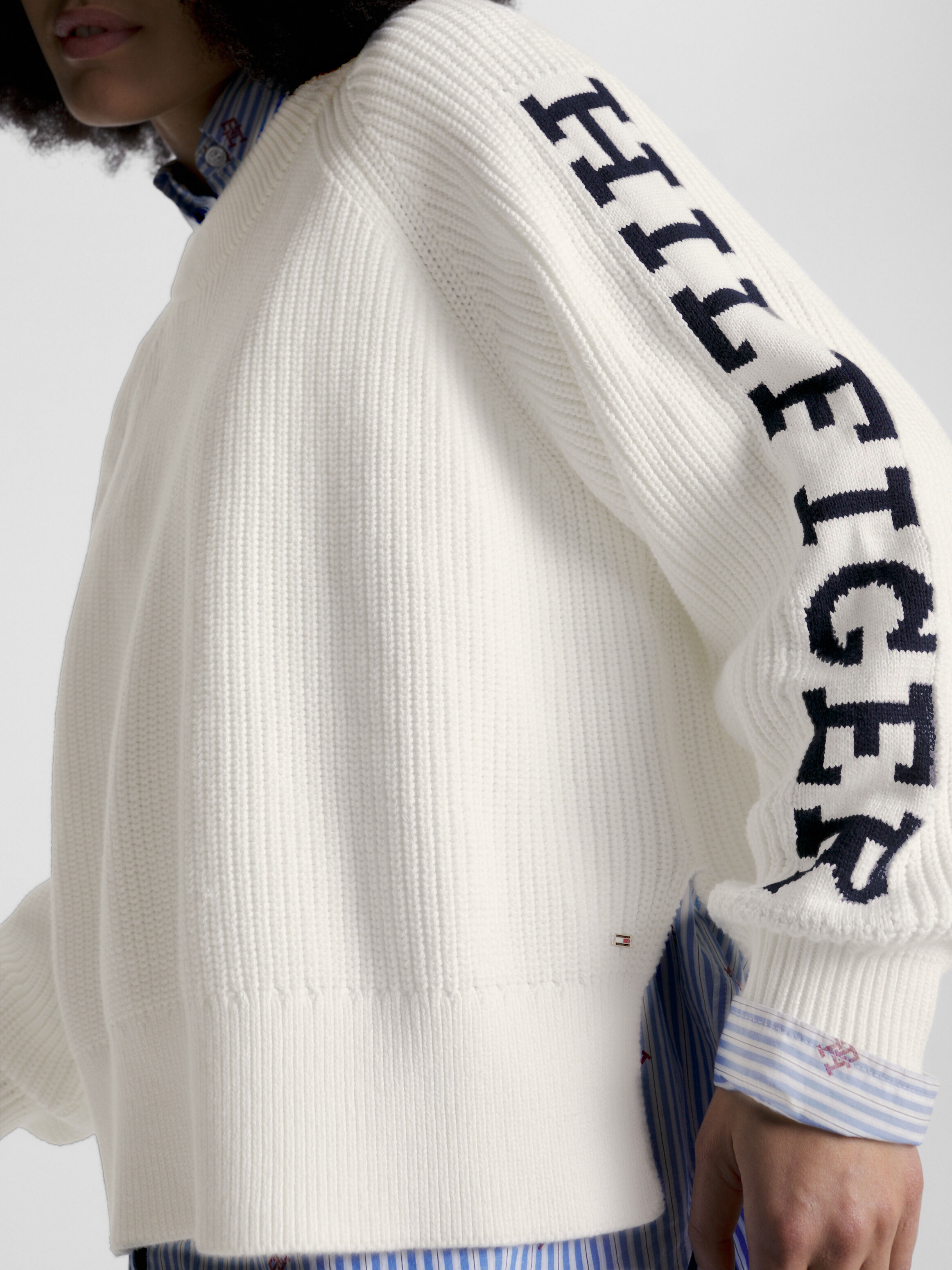 Relaxed Rib Knit Jumper Tommy Hilfiger Malaysia