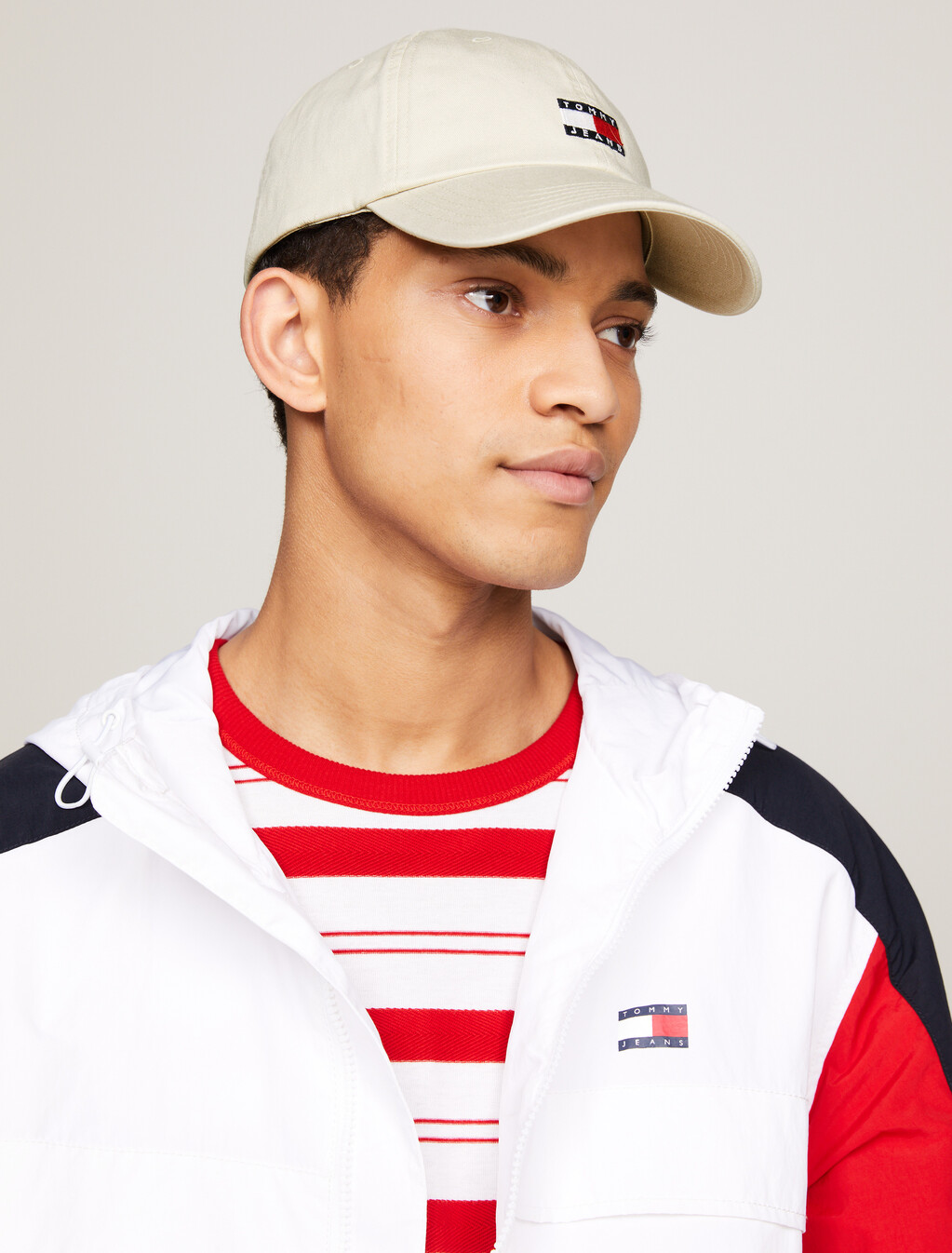 Heritage Logo Baseball Cap, Newsprint, hi-res