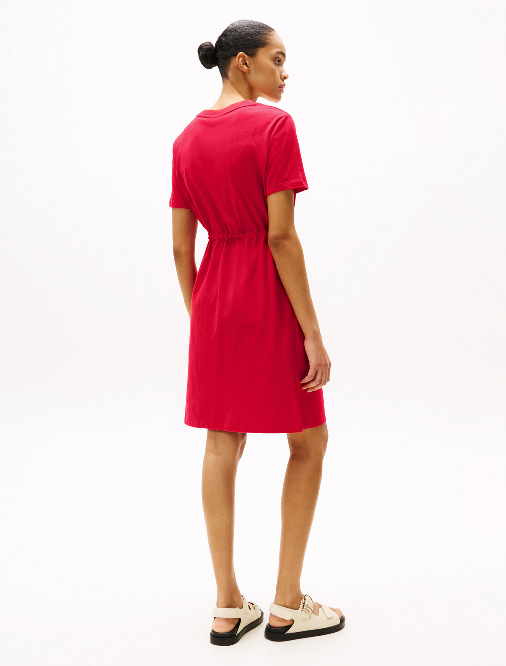 Hilfiger T-Shirt Dress, Primary Red, hi-res