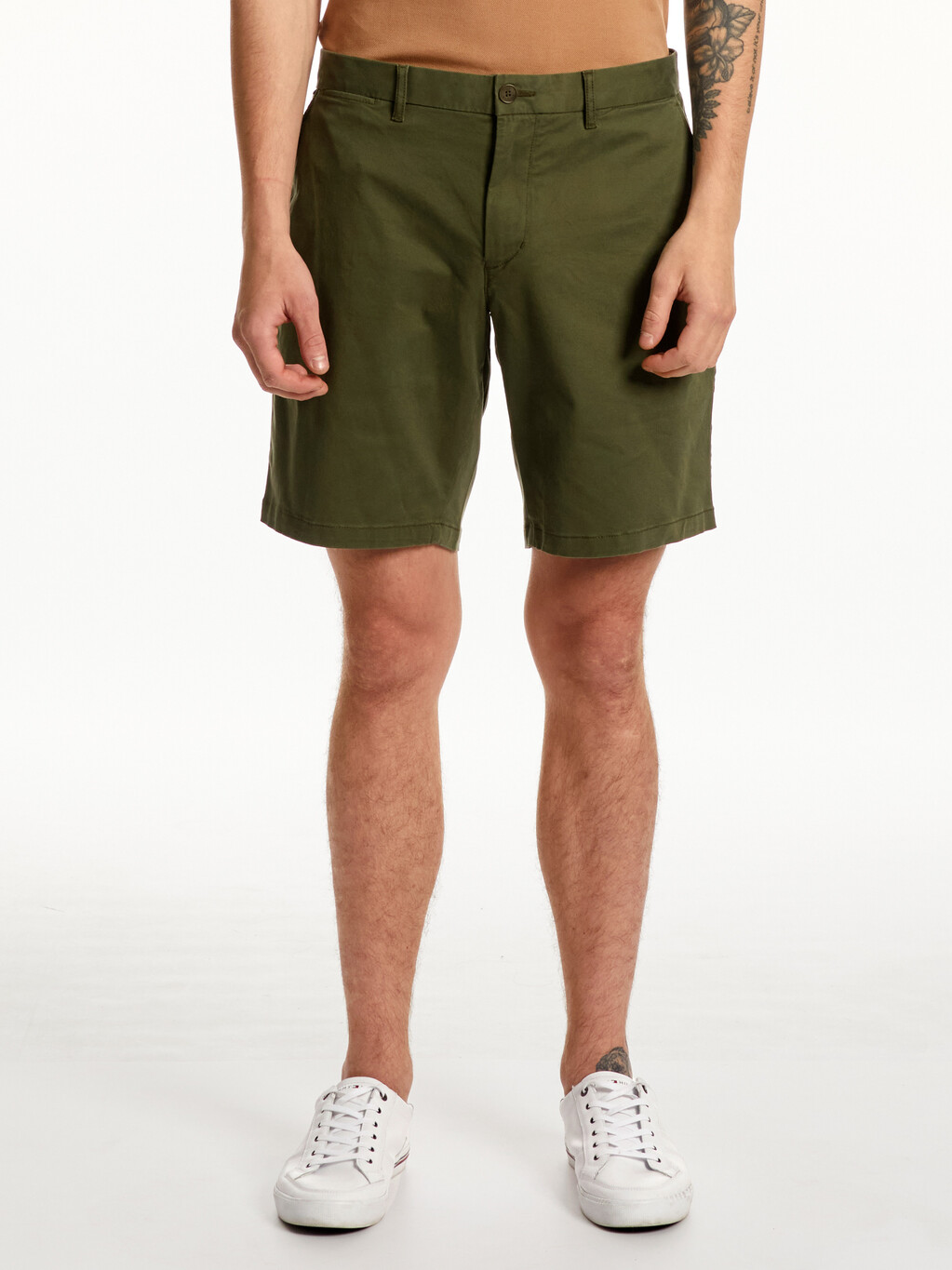 1985 Collection Brooklyn Twill Shorts, Army Green, hi-res