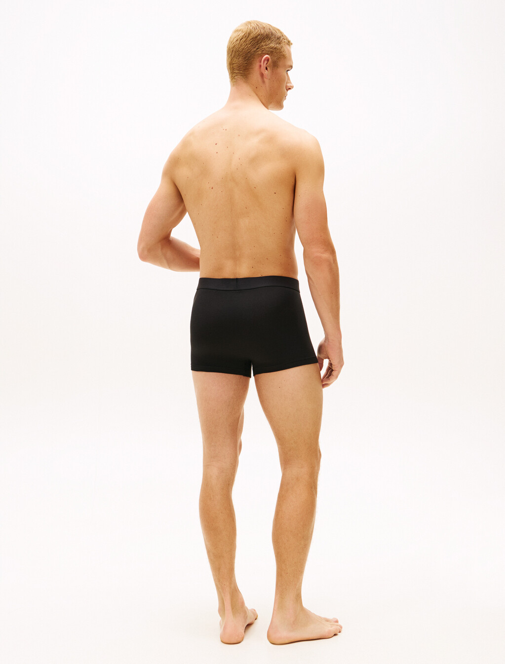 Pima Cotton Logo Trunk, Black, hi-res