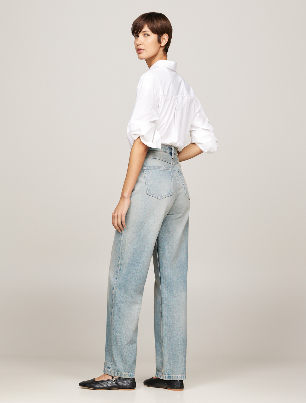 High Rise Relaxed Straight Leg Jeans, Joy, hi-res