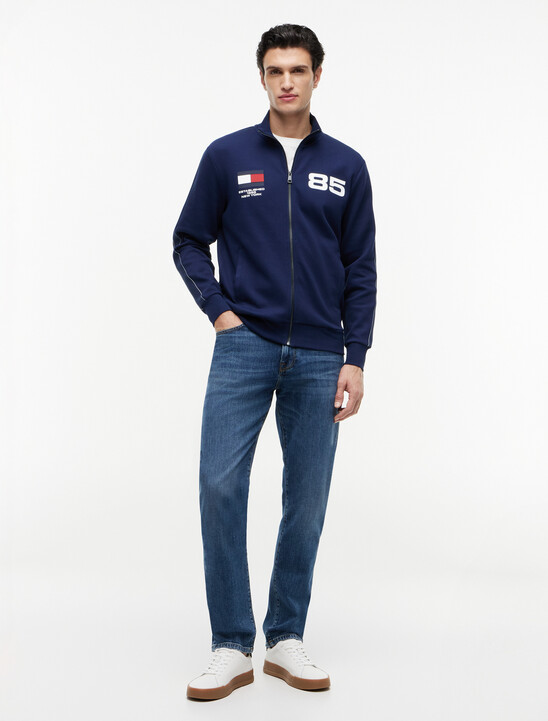 Interlock Knit Track Jacket