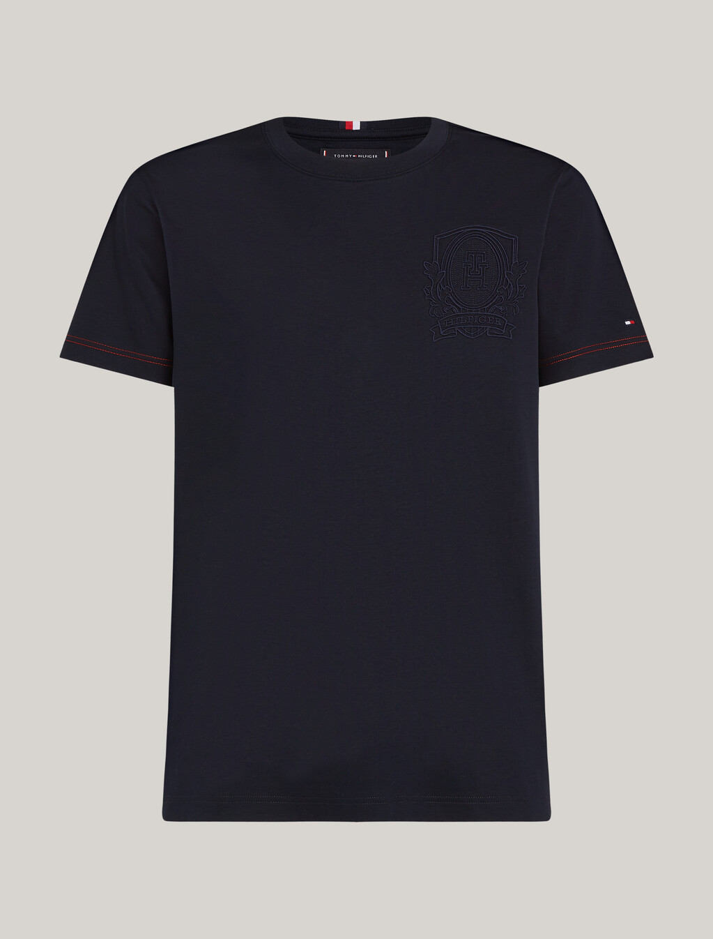 Tonal Logo Embroidery T-Shirt, Desert Sky, hi-res