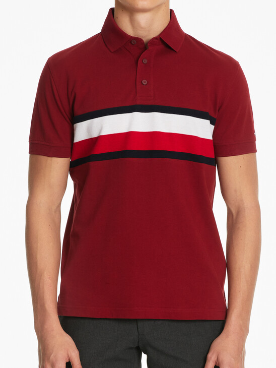 TOMMY STRIPE POLO SHIRT TOMMY STRIPE POLO SHIRT