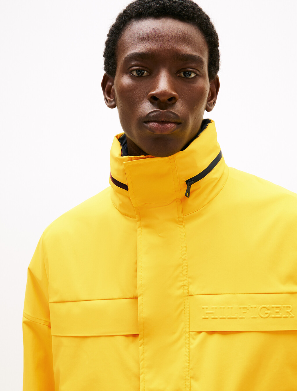 Water Repellent Relaxed Regatta Jacket, Marigold Yellow, hi-res
