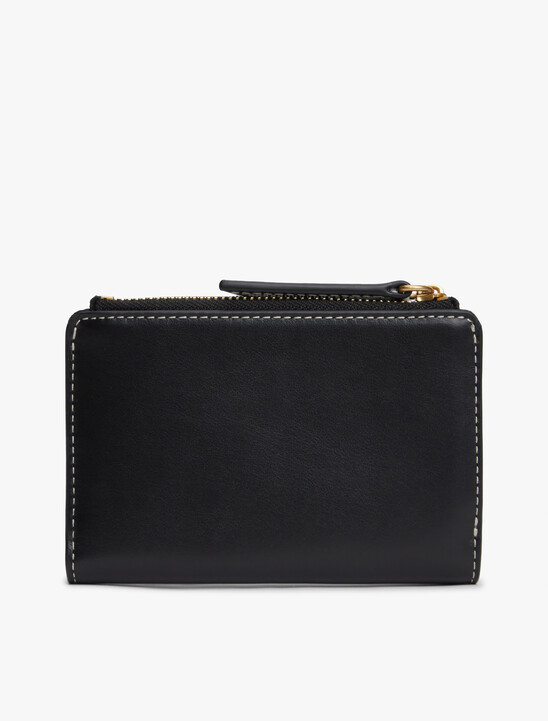 Script Monogram Leather Billfold Wallet