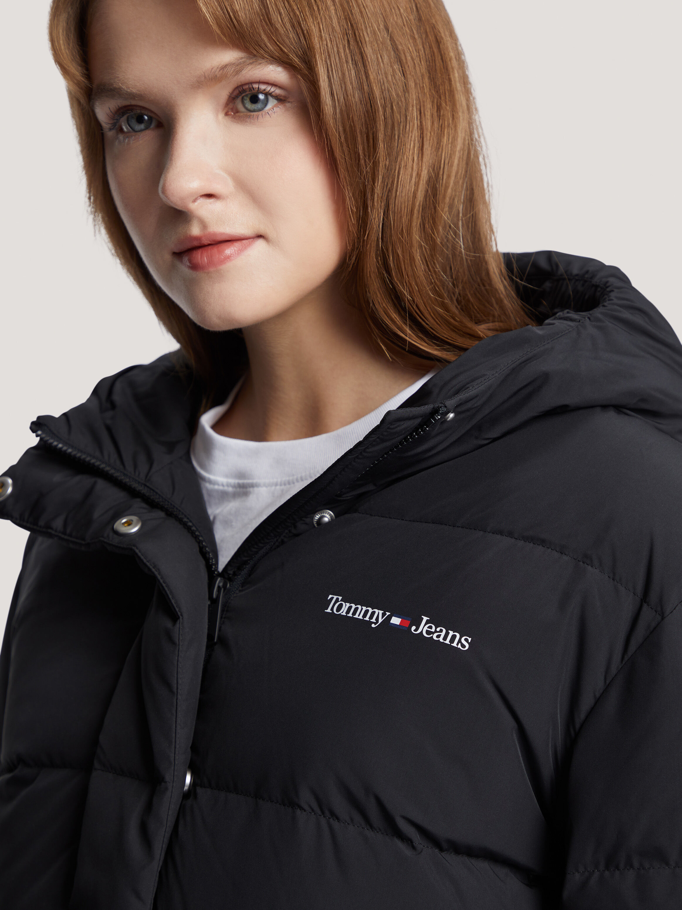 Belted Puffer Jacket black Tommy Hilfiger Malaysia