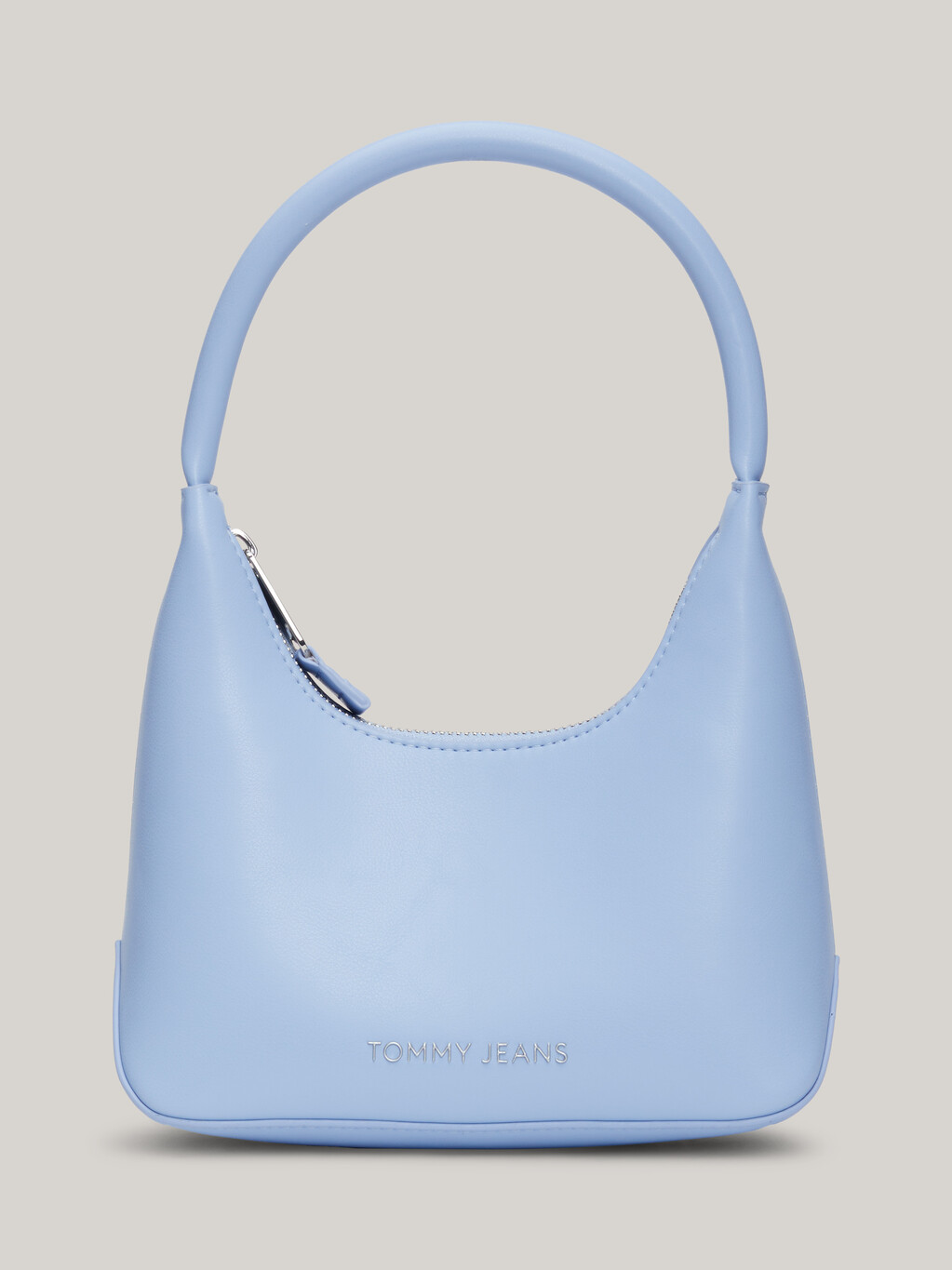 Essential Metallic Logo Shoulder Bag, Moderate Blue, hi-res