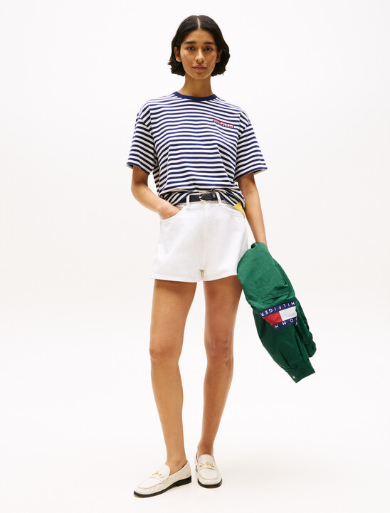 Hilfiger Sailing Breton Stripe Relaxed T-Shirt