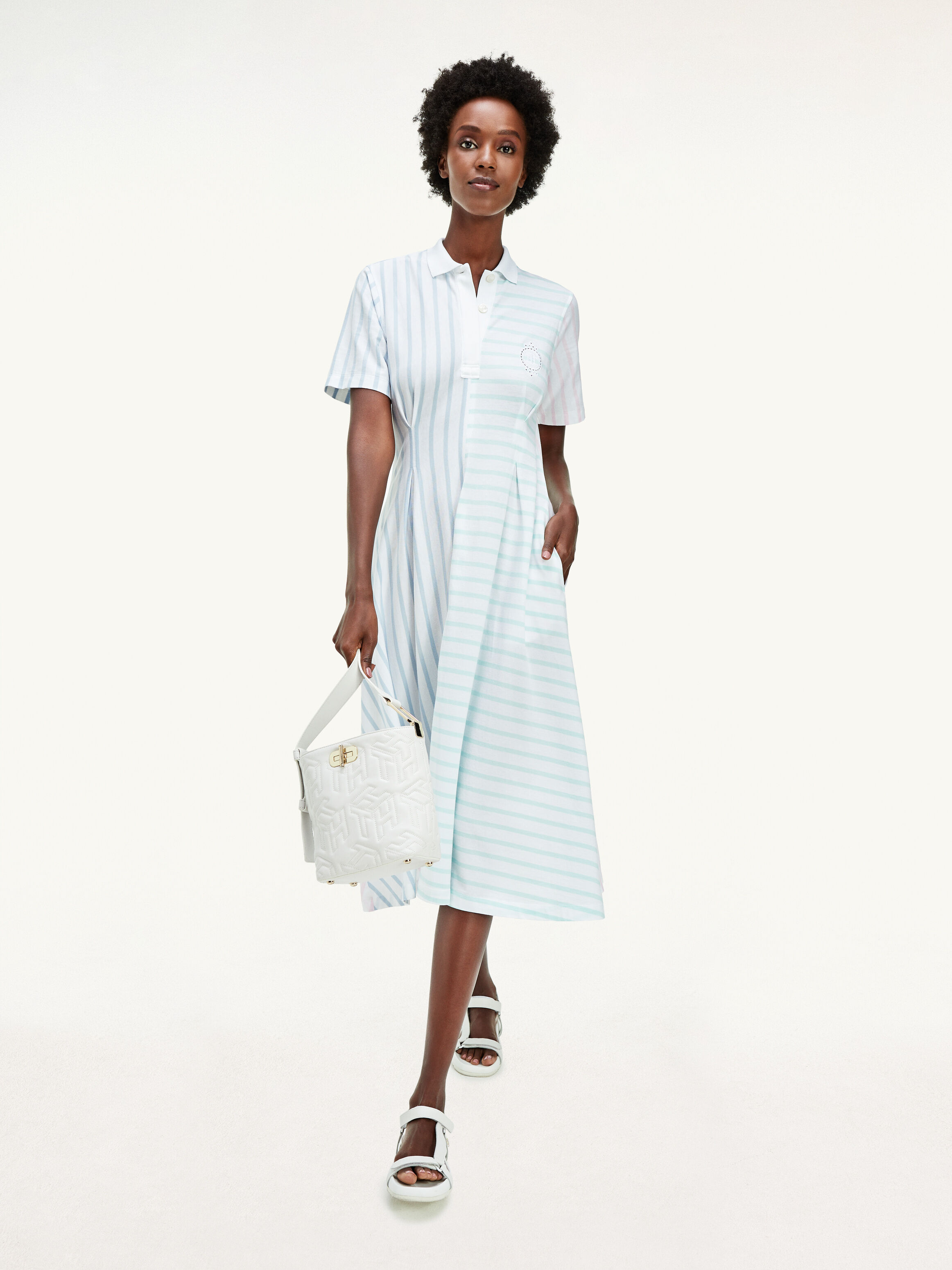 Tommy icons on sale stripe dress