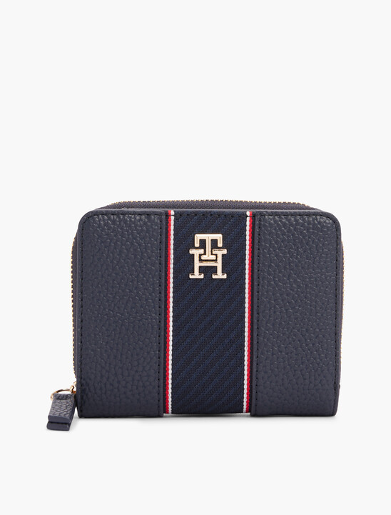 TH Monogram Zip-Around Wallet