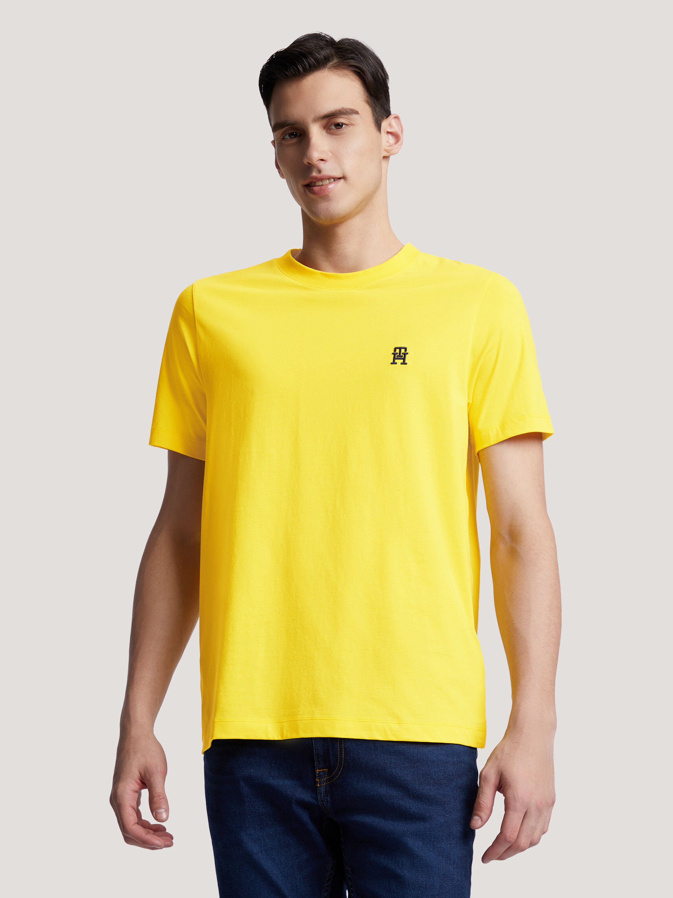 Hi res yellow shirt discount