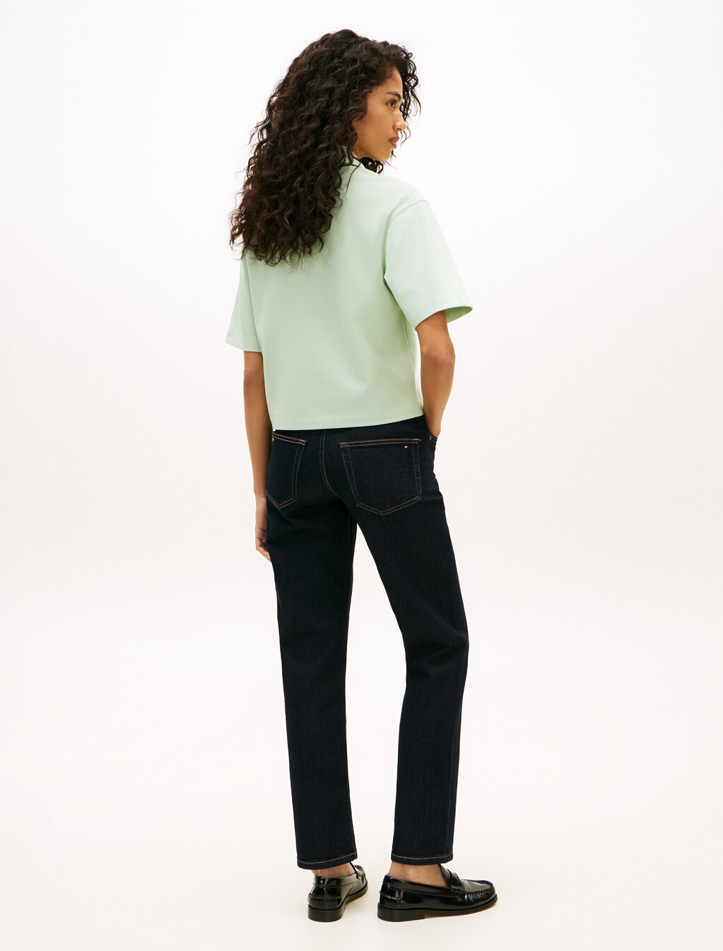 Lycra Relaxed Short Sleeve Polo, Gentle Jade, hi-res