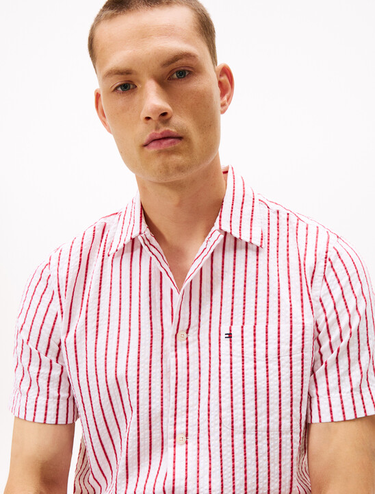 Seersucker Stripe Shirt