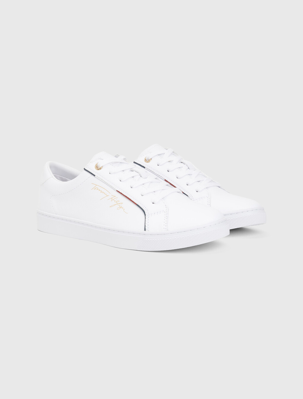 Tommy Hilfiger Signature Sneaker, White, hi-res
