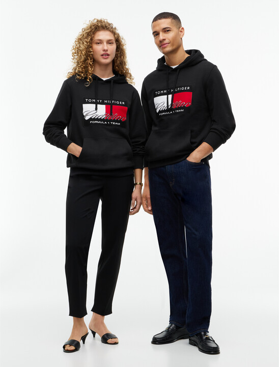 TH x Cadillac Formula 1&reg; Team Flag Graphic Drawstring Hoody