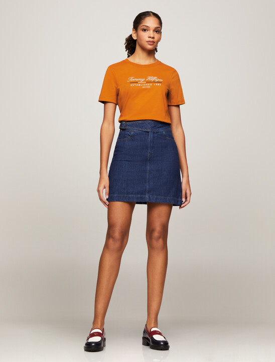 Script Logo Crewneck T-Shirt