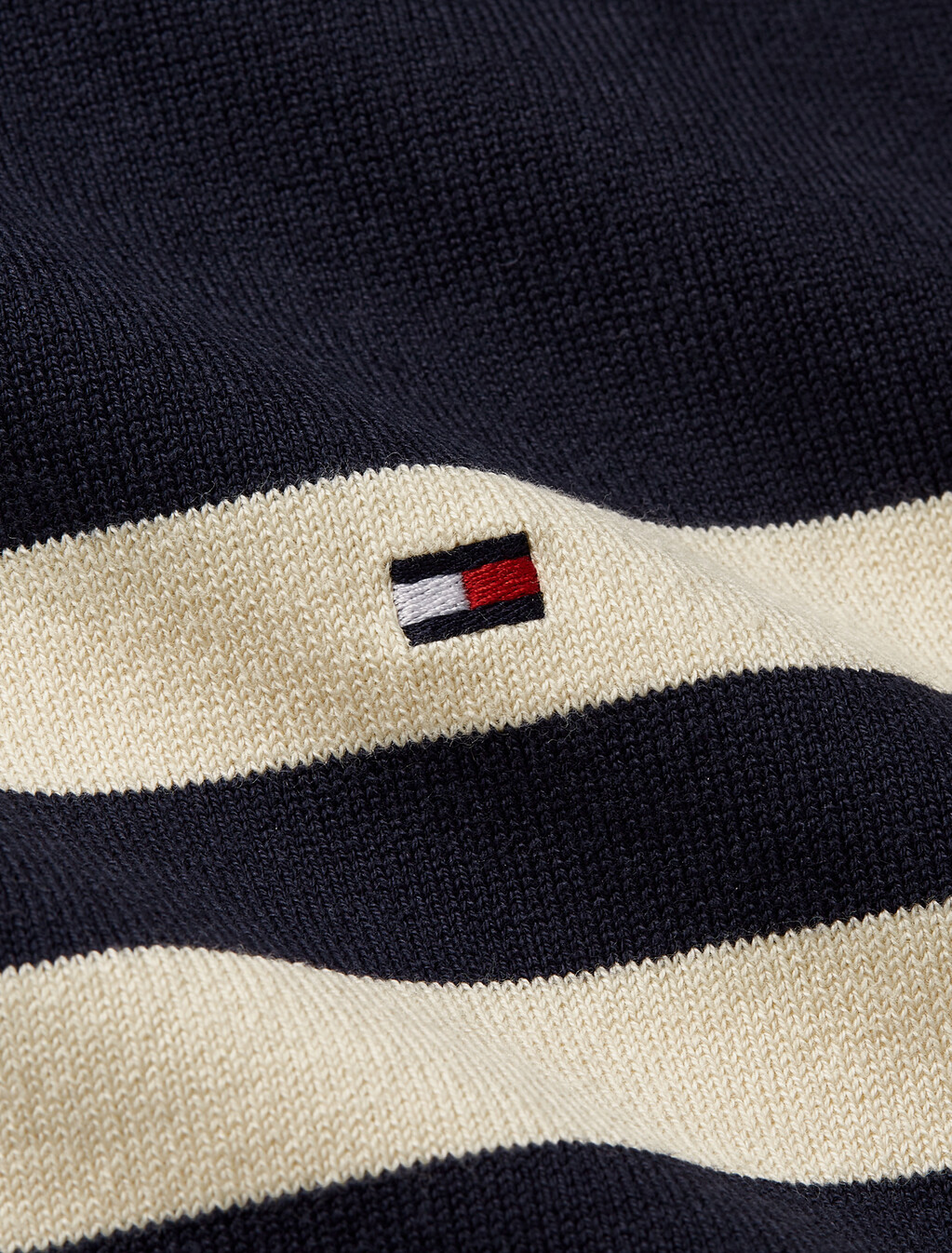 Jersey Crew Neck Cardigan, Her Stp Dark Night Navy/ Country Iv, hi-res