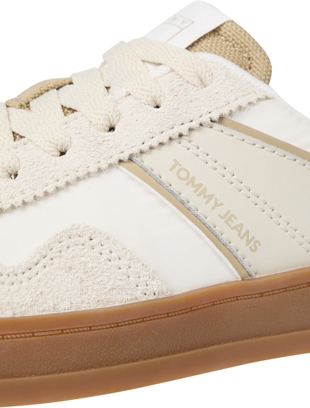 The Greenwich Leather Trainers, Newsprint, hi-res