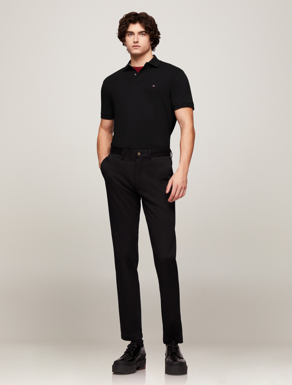 1985 Collection Regular Fit Polo, Black, hi-res