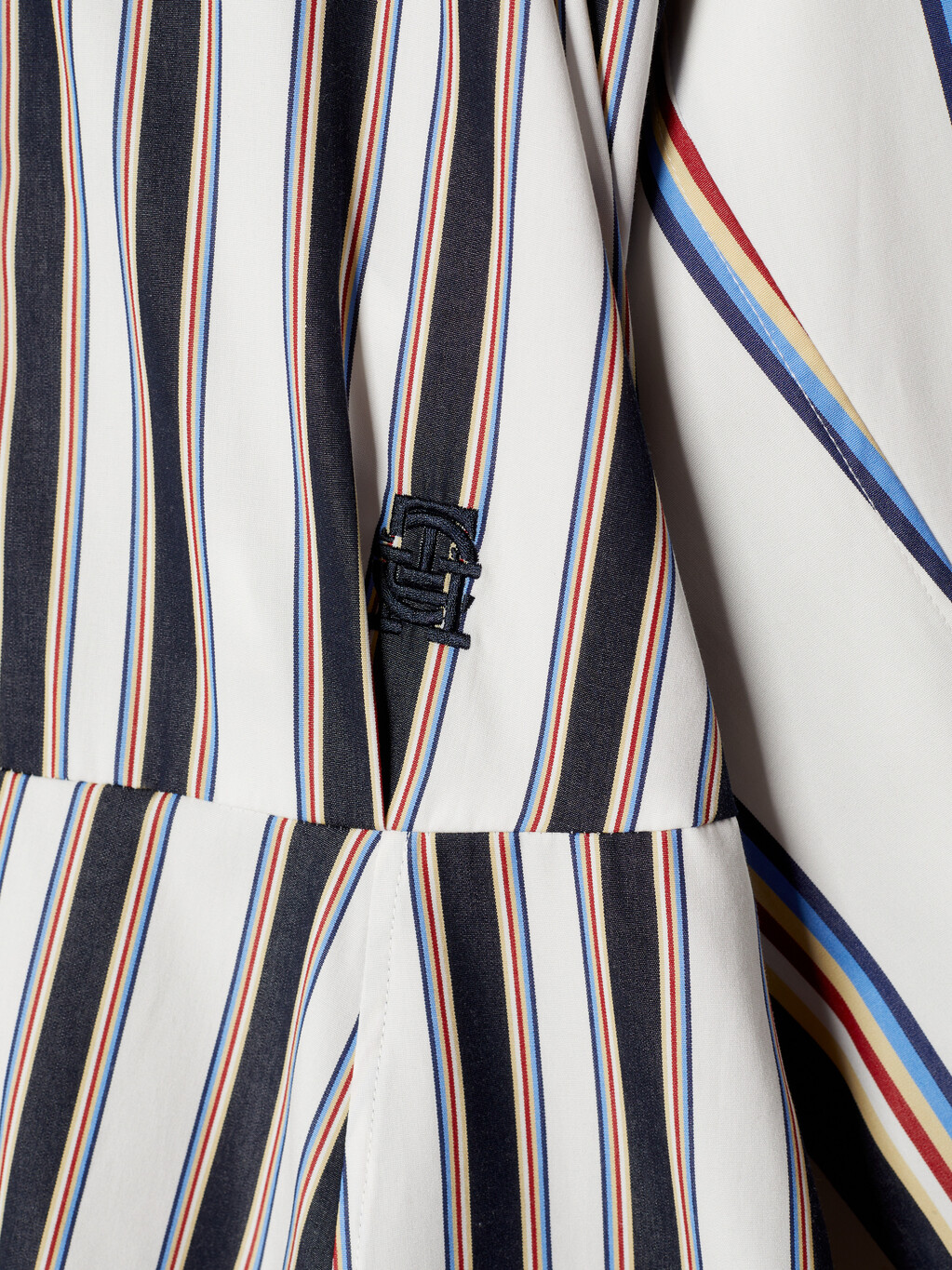 Tommy x CLOT Stripe Shirt Dress, Ecru Shirt Stripes Large / Small, hi-res