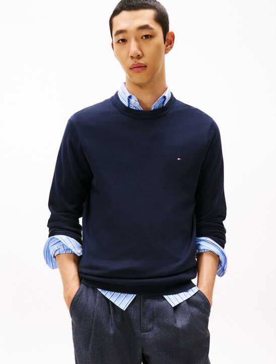 Cotton Silk Cashmere Sweater