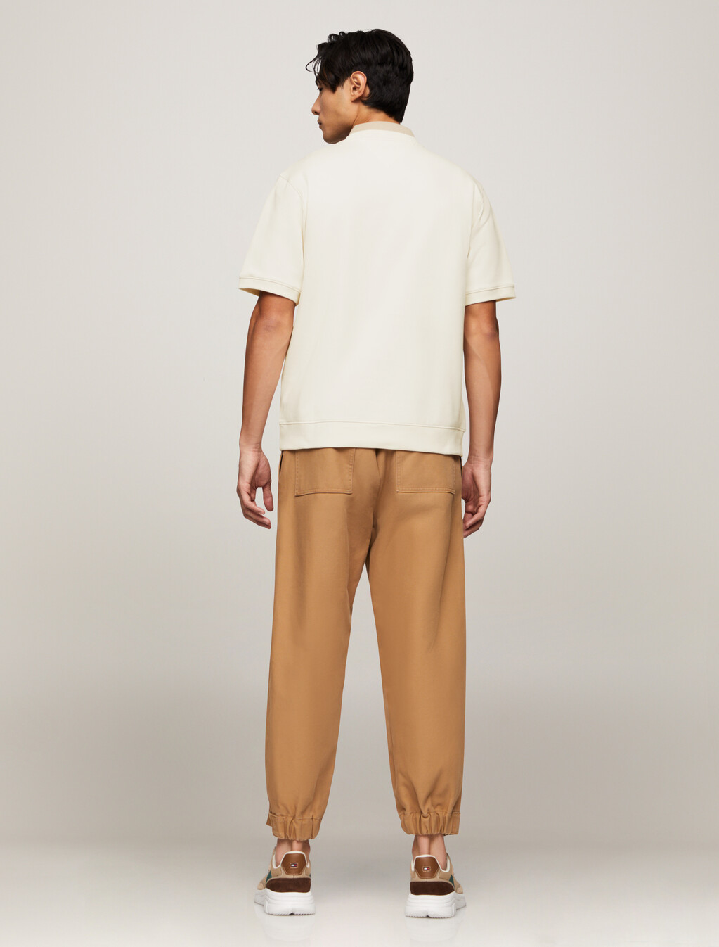 Icon Short Sleeve Sweatshirt, Ivory Petal, hi-res