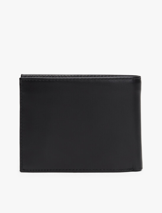 Leather Billfold Wallet With Coin Pocket