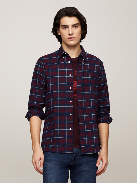 Brushed Check Regular Fit Shirt