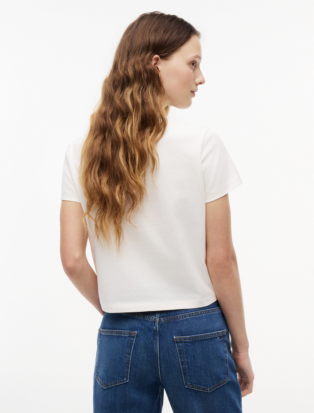 Tommy Flag T-Shirt, Ancient White, hi-res