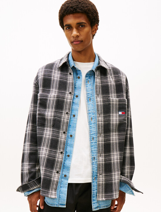 Classic Plaid Relaxed Brushed Overshirt